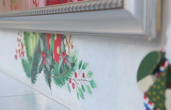 クリスマスの装飾