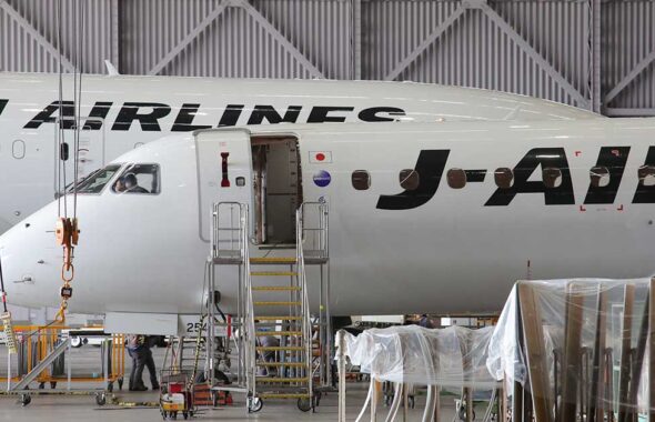 JAL機体工場見学