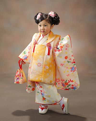 3歳 被布