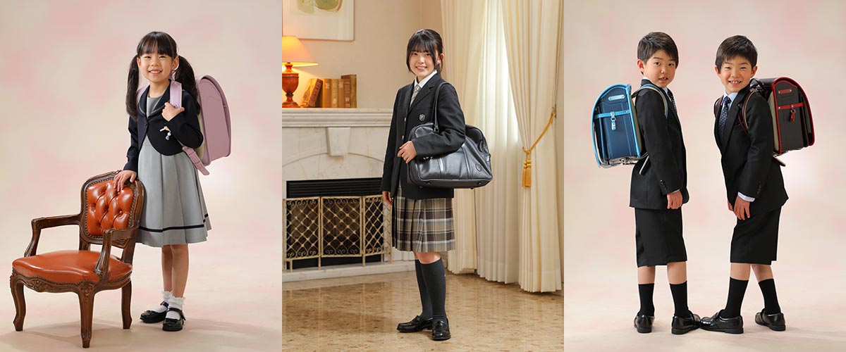 入学 記念写真 撮影 小学校 中学校 高校